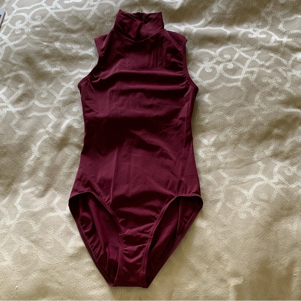Weissman Burgundy Leotard